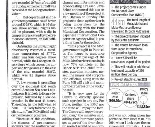 Centre Push to Fast Track River Clean Up Project